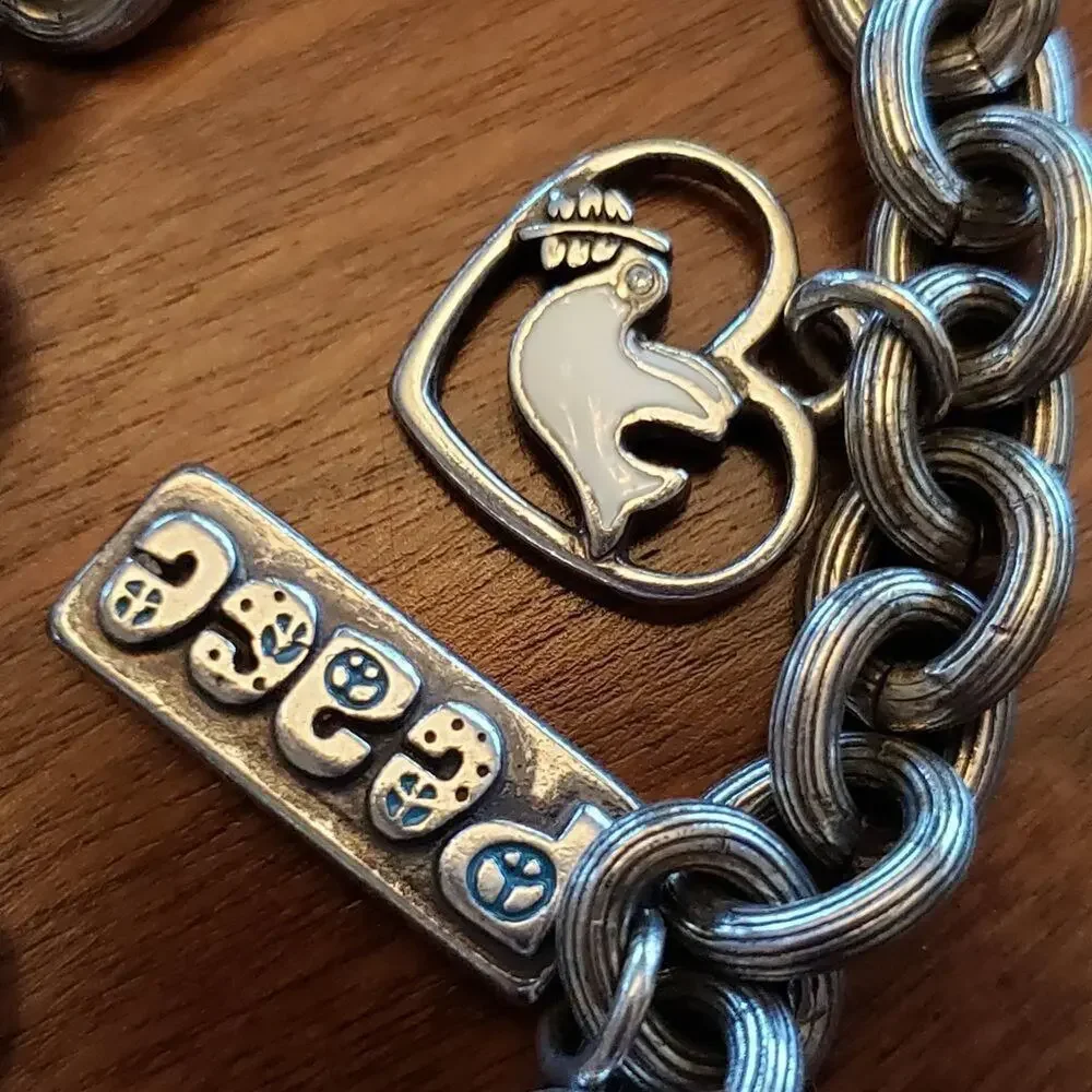 BRIGHTON dream peace 2007 charm bracelet - Picture 8 of 9